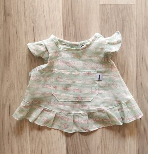 Blusita Carteritas Menta Agua